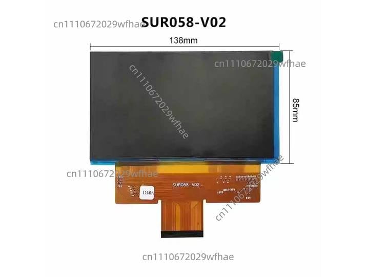 Écran d'affichage LCD 5,8 pouces RX058B-01 FPC-HX68-A SUR058-V02 pour instrument de projection, accessoires de bricolage