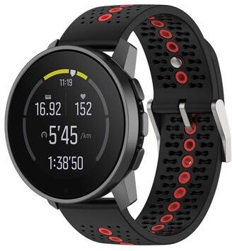 Everyday Crate Suunto Run Race Race S Vertical 9 Peak Pro Silicone Watch Band Breathable Sport Replacement Strap black Orange