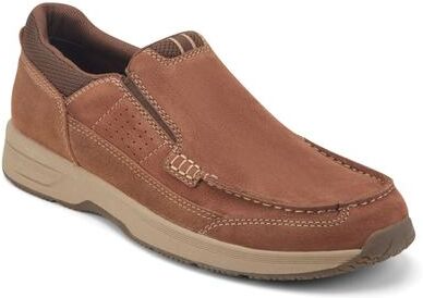 Rockport Atwell (Men's) Casual Shoes in Medium Neutral, Size 9 M, Leather/Textile