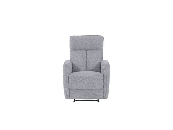 Fauteuil relax manuel JOY tissu gris
