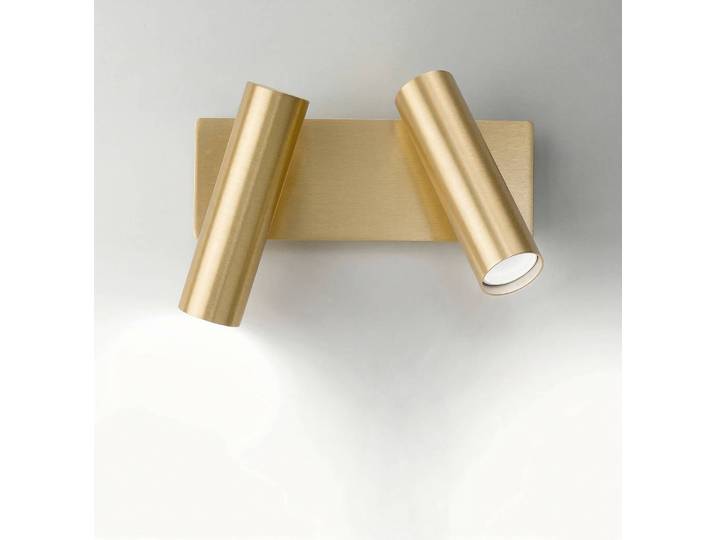 Cremasco Wandlampe 7541, dimmbar, messing / gold, für Wohn- / Esszimmer, Messing, Modern, Wandleuchte, Wandlampe Innen