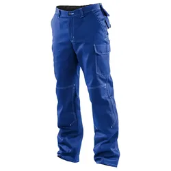 Bundhose 330g/m2 "ORGANiQ" - 60 - kornblau
