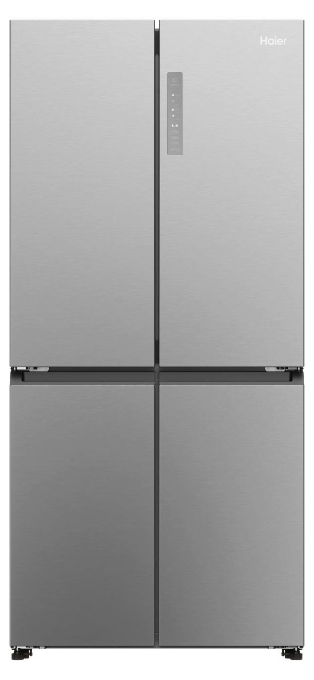Haier Cube 83 Serie 3 HCR3818DNMM, Freistehend, Mehrtürig, Edelstahl, 4 Tür(en), Touchsteuerung, An Tür