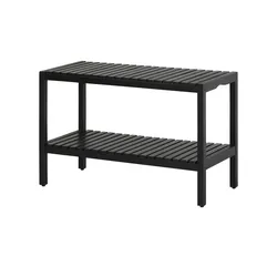 Bank   ¦ schwarz ¦ Maße (cm): B: 79 H: 50 T: 37.0