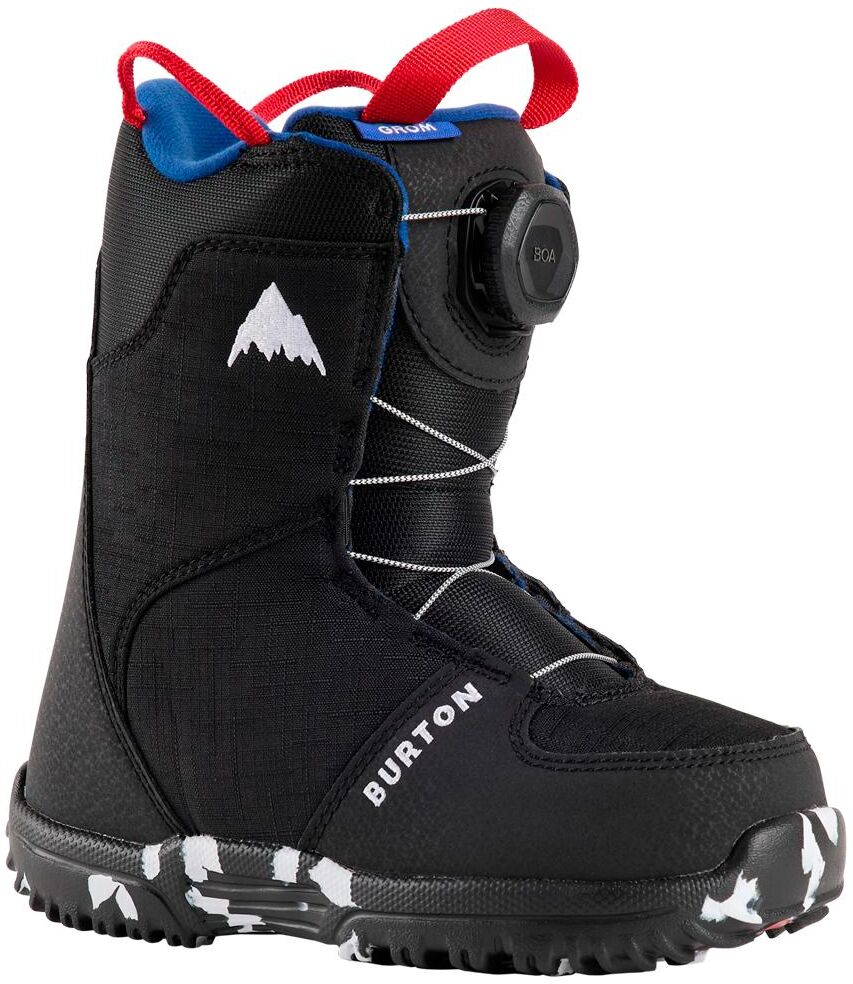 Burton  - Grom Boa Black Black - 12C - Boots de snowboard