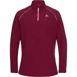 ODLO Damen Pullover Mid layer 1/2 zip RIGI, Größe XXL in Rot Rot