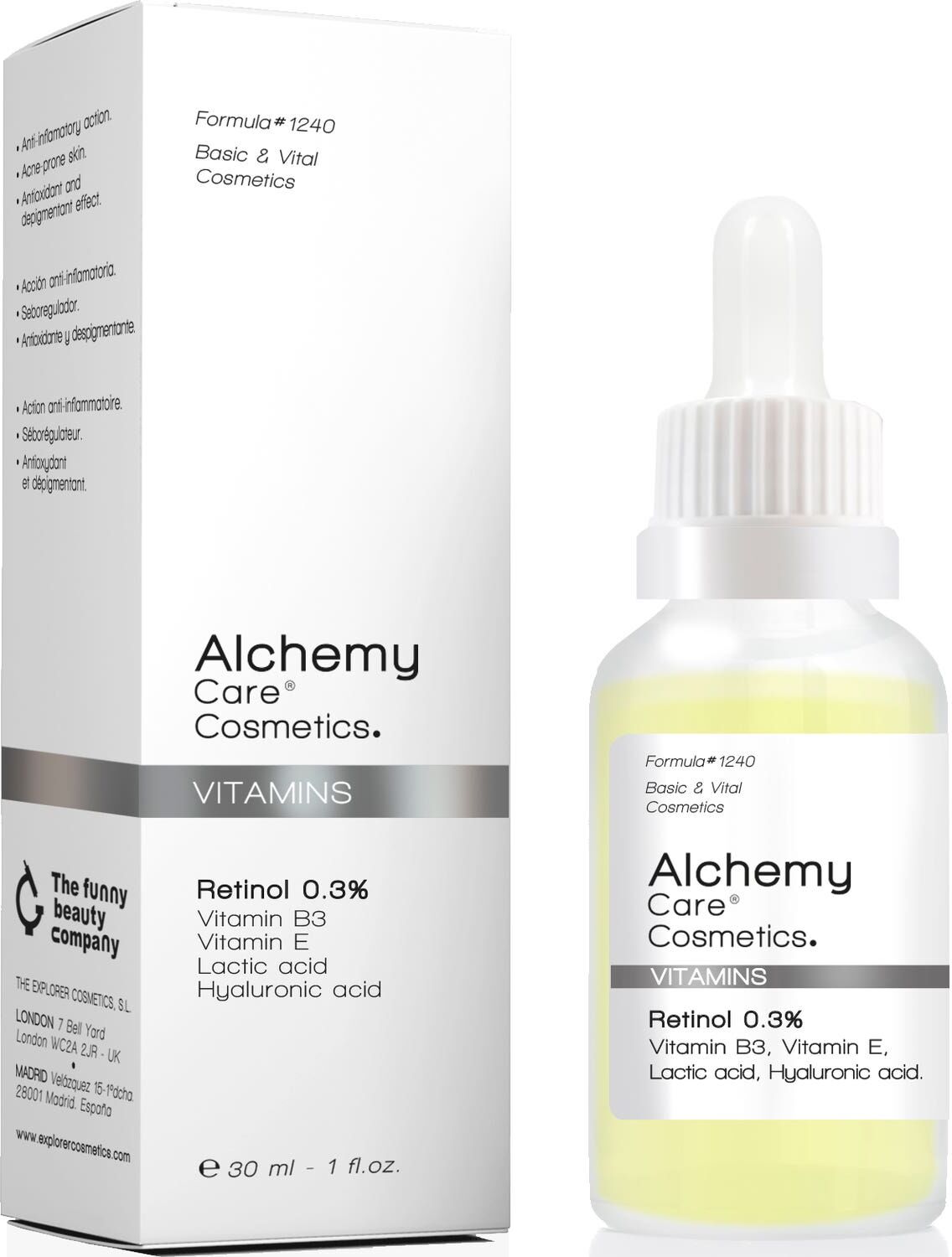 Cosmetic Alchemy Sérum Retinol 0.3% 30 ml