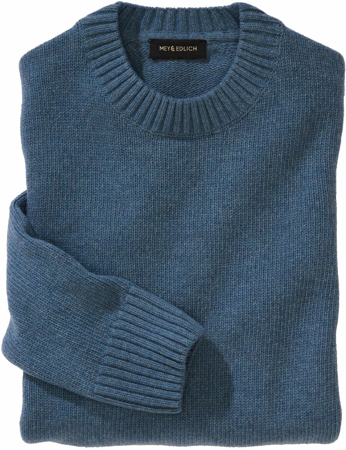 Mey & Edlich Durcheinander-Pullover Blau 54