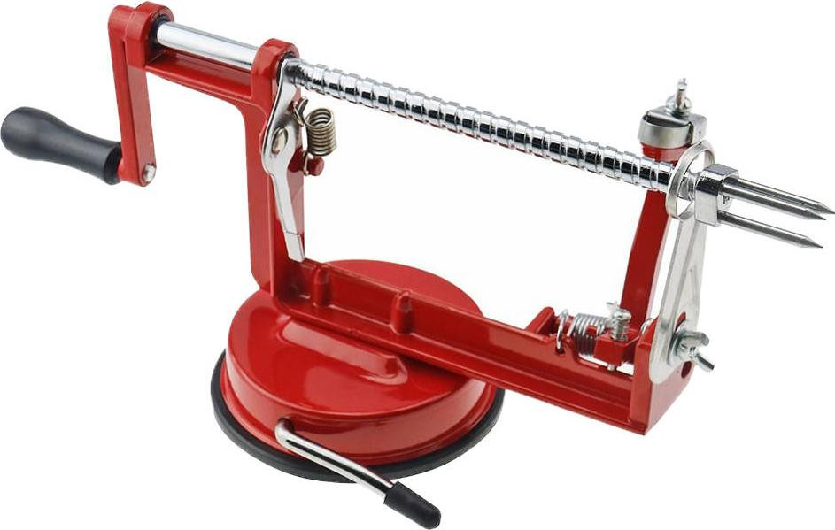 Verk 15494 3-in-1 appelschiller en -snijder, rood
