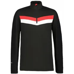 ICEPEAK FENNER Herren Rollkragen-Funktionsshirt schwarz/weiß/rot - S
