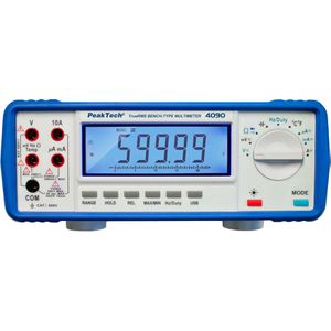 PeakTech Multimeter P 4090, digital, TRMS, CAT I 600 V, 22000 Counts, Auto-Range