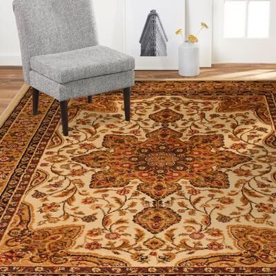 Home Dynamix Royalty Ursa Traditional Medallion Area Rug