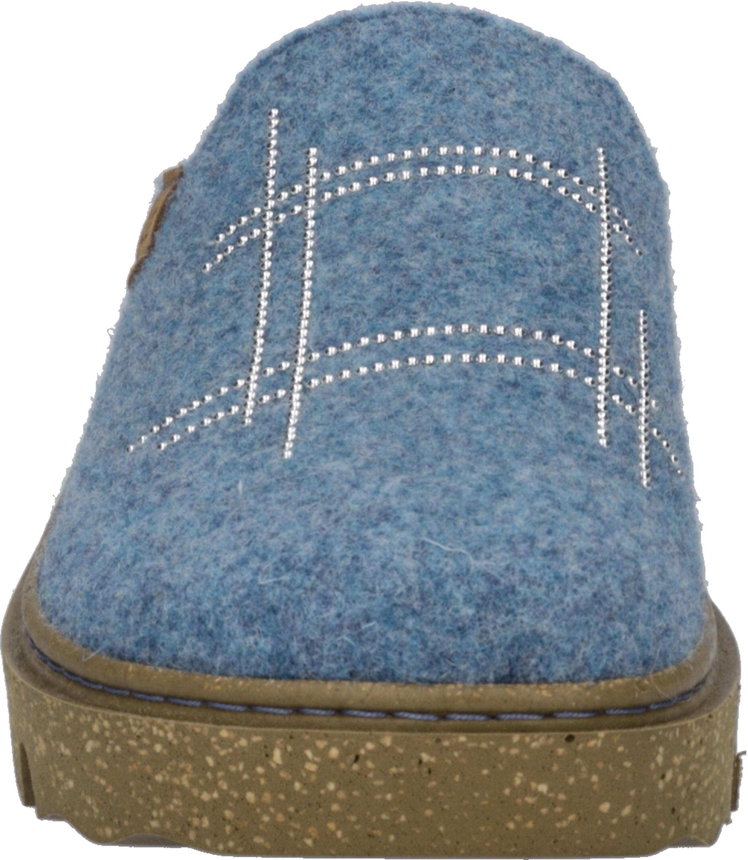 Hausschuh JOSEF SEIBEL "Carmaux 09, aqua", Damen, Gr. 36, blau (aqua), Schuhe Hausschuh