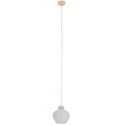 anne light & home Pendelleuchte 1-fl. "Travino" 4598CR Creme STE-4598CR