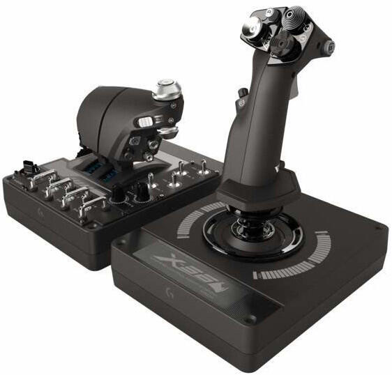 Logitech G Saitek X56 H.O.T.A.S. System (für PC, USB 2.0) 945-000059