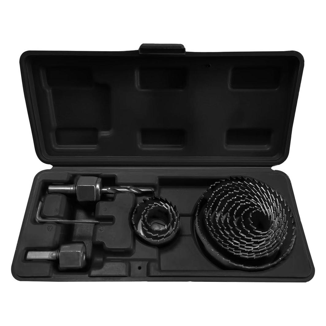 Graphite Lochsägen mit Adaptern, 19-76 mm, Satz mit 15 Stück. (59940597)