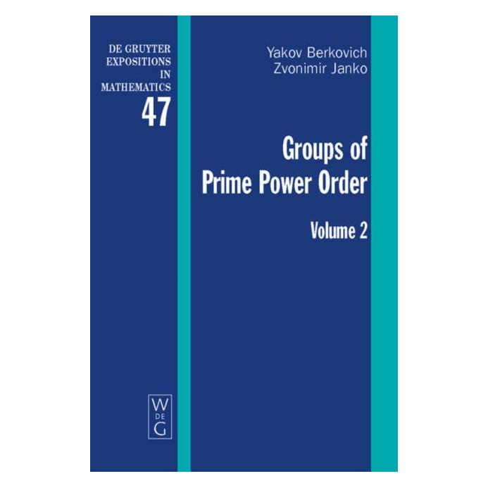 De Gruyter Berkovich,Y.:Groups.Prime Power Order.2 (Englisch, Hardcover, Yakov Berkovich, Zvonimir Janko) (67766293)