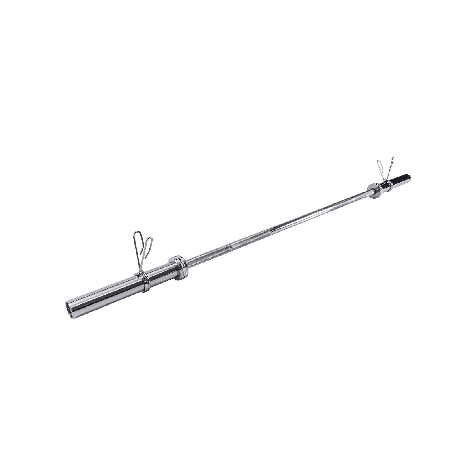 Miweba Sports Profi Langhantelstange Olympia LH501, Federverschluss, 180cm, Ø 50mm, bis 320kg, Stahl