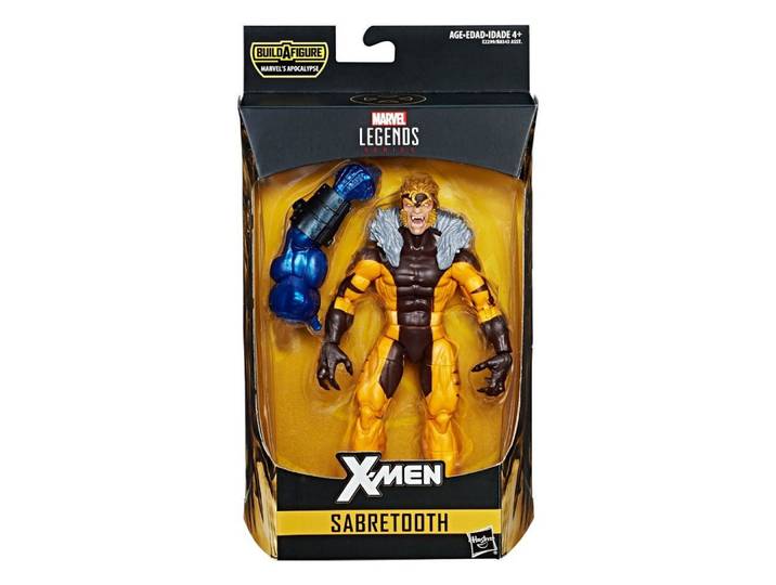 Hasbro Actionfigur Marvel Legends X-Men Apocalypse Wave Sabretooth BaF Actionfigur