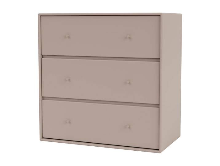 Montana CARRY Kommode 3 Schubladen Mushroom