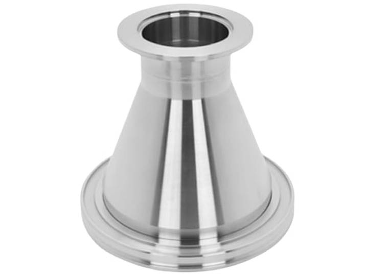 Konischer Reduzieradapter ISO-KF NW-40 auf ISO-LF NW-100, Edelstahl, 1 Stück(KF-16 ISO160)