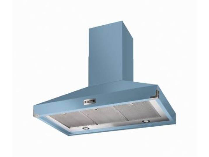 Falcon - Hotte Décorative Murale Hotte Pkr Super Extract 100 Cm Bleu De C