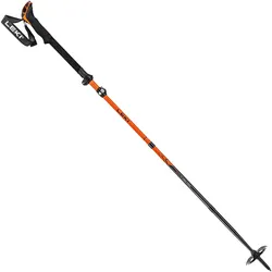 Leki Sherpa FX Carbon Strong Skitourenstöcke Wanderstöcke vario orange- Gr. 120-140cm