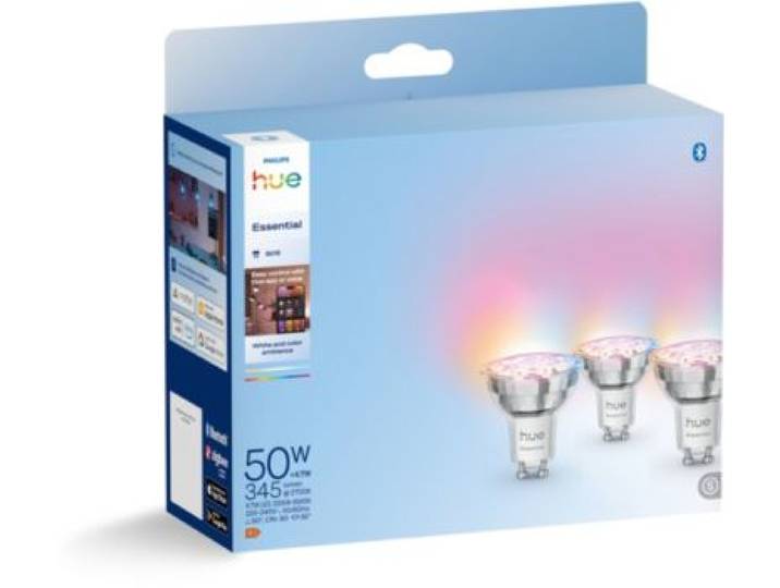 Philips Hue - Pack Essential- 3/Gu10 White&Color Ambiance