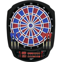 CARROMCO ELEKTRONIK DARTBOARD STRIKER-401, MIT ADAPTER, 2-LOCH ABSTAND