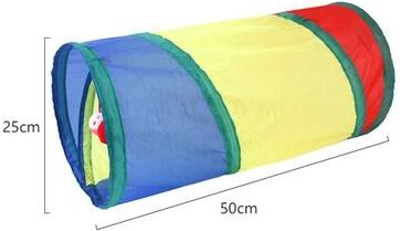 Uplift Picks Foldable Cat Tunnel And Crinkle Hideaway Toy For Playtime c