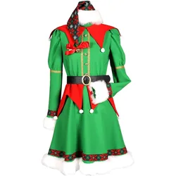 Thetru Festliche Weihnachtselfe Kostüm (M)