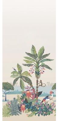 York Wallcoverings Tropical Lagoon Earthy Premium Peel and Stick Wall Mural