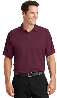 Sport-Tek T475 Dry Zone Raglan Polo Shirt in Maroon size 4XL   Polyester