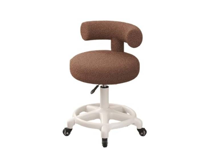 XXAD553TY Pneumatischer Hebestuhl mit drehbaren Rollen, geeignet for das Büro Kleiderschrank(Bruin)