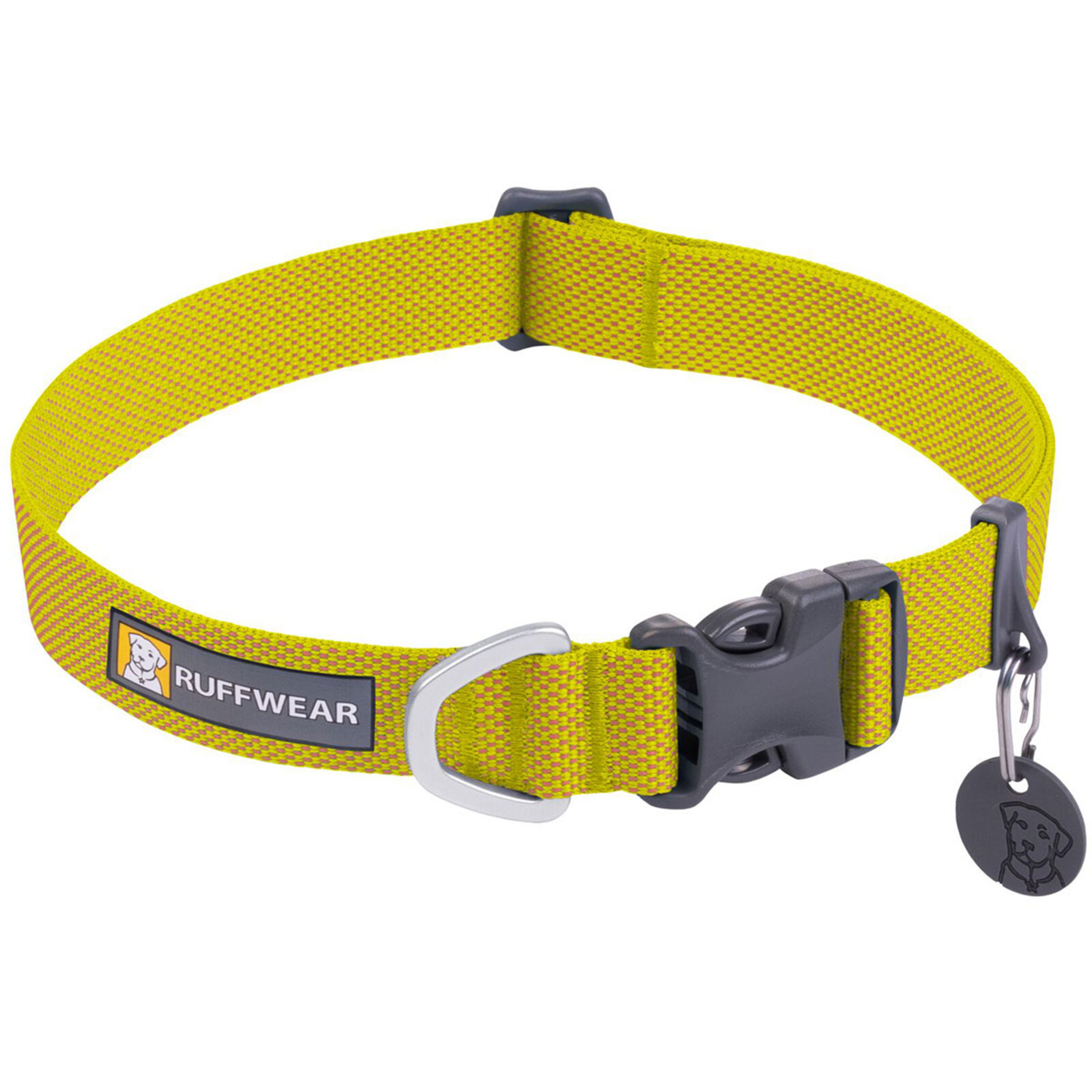 Ruffwear Hi & Light Hundehalsband Hundehalsbänder gruen Größe 28-36cm