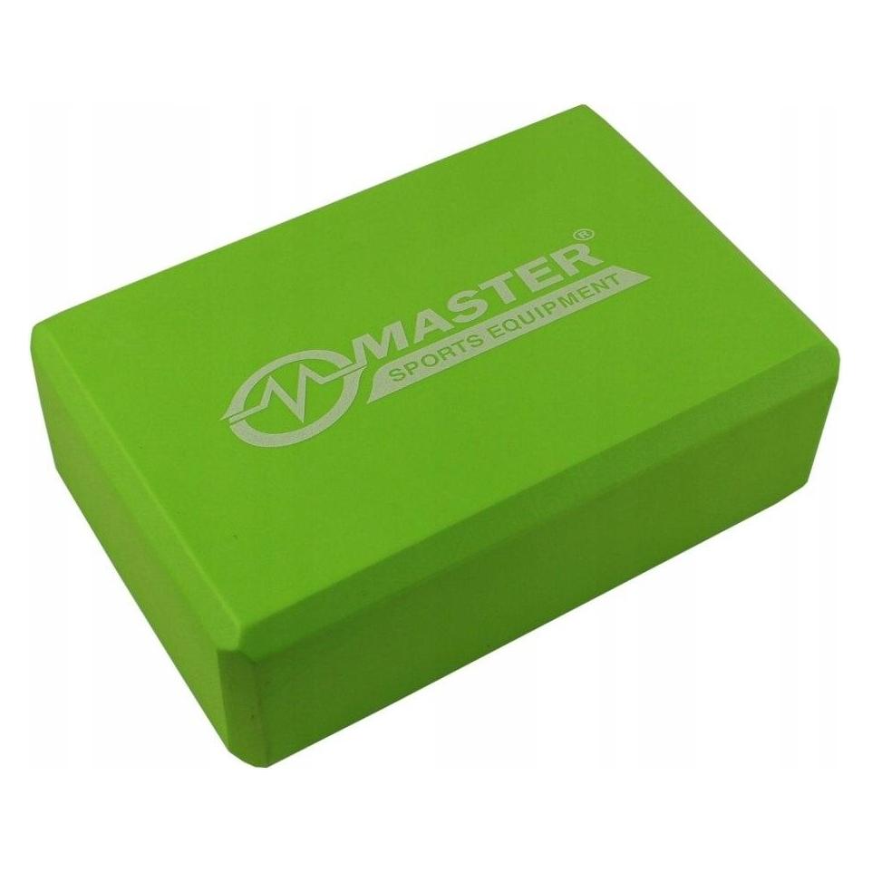 Master Kostka Klocek do Jogi Green 23 x 15 x 7,5 cm (47994934)