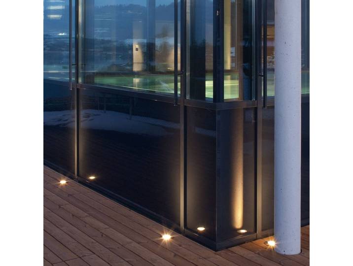 Egger Licht DLS LED-Bodeneinbauleuchteleuchte Scotty 3, IP67 SCOTTY, alu / grau / zink, Edelstahl, Modern, Einbauleuchte