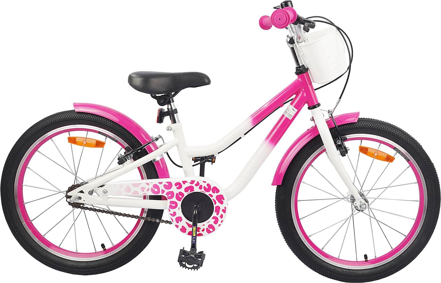 Kinderfahrrad 18 Zoll für 5-7 Jahre alt Rosa