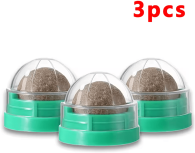 Inspire Curations MintMunch Catnip Dental Treat Balls 3pcs