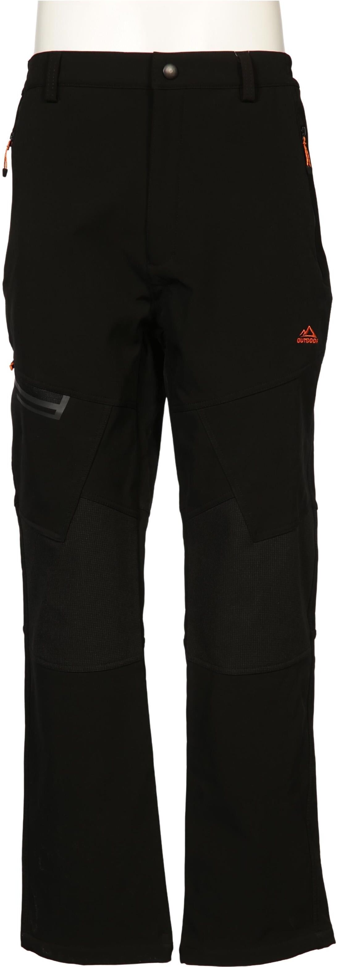 Outdoor Voices Herren Stoffhose, Schwarz, Gr. W34, Elasthan / Synthetik - Second Hand