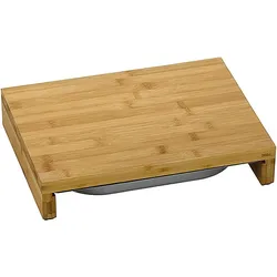 Kela Schneidebrett Kenina 2tlg., Schneidebrett, Braun