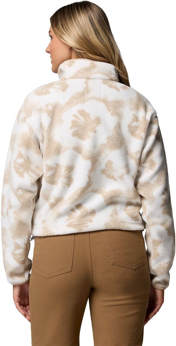 COLUMBIA Polaire Sherpa Courte Semi-Boutonnée en Helvetia