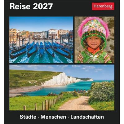Reise Tagesabreißkalender 2027 - Kulturkalender - Städte, Menschen, Landschaften