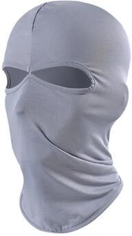 USA Free Shipping Shop All Weather Cycling Balaclava Face Mask For Windproof Dust Protection light Gray