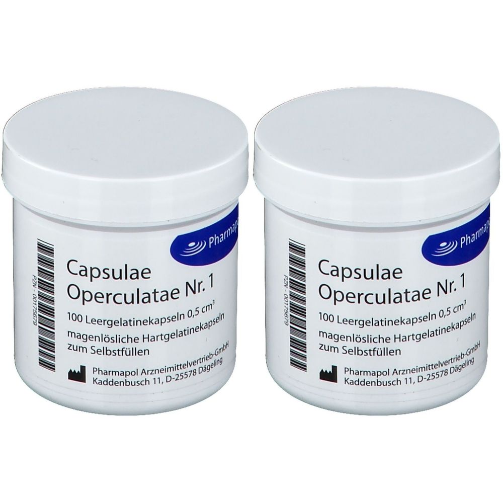Capsulae Operc NR 1 0.5 x2 2x100 St Kapseln