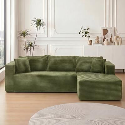 Modern Cloud Modular Sectional Sofa with Convenient Storage and Chaise