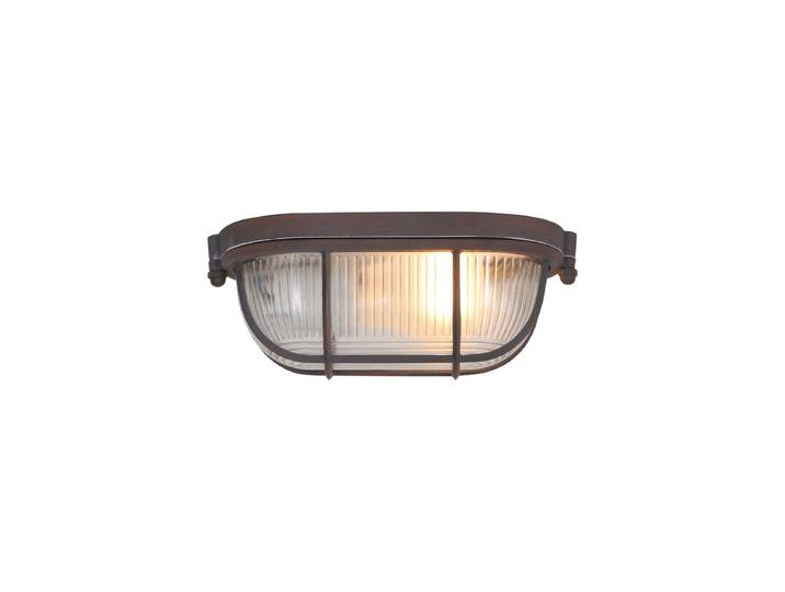 Deckenleuchte - braun - Lisanne - glas metall - bullseye-lampe - E27 - 1340B - Mexlite