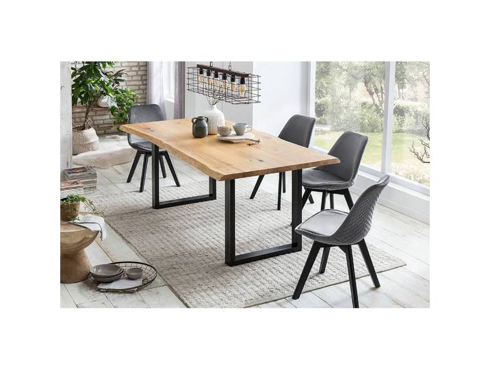 home24 Eettafel Windfall 240 x 100cm bruin