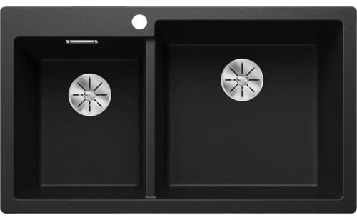 Spüle Blanco PLEON 9 86 x 50 cm schwarz 525958