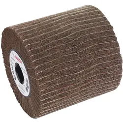 Bosch Professional Zubehör, Schleifmittel, Lamellenschleifwalze mit Vlies, 19 mm, mittel, 100 mm (Mittel)